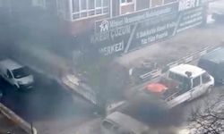 Sincan’da seyir halindeki otomobil alev aldı: Yangın kısa sürede söndürüldü