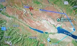 Gürcistan’da düşen askeri uçağın enkazında inceleme yapılıyor