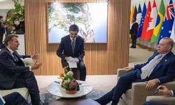 G20'de sıcak temas: Erdoğan'dan Macron'a "İki devletli çözüm" vurgusu