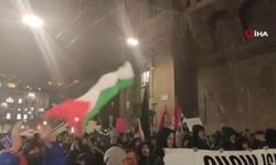 İtalya'da binlerce kişi Filistin için sokağa döküldü!