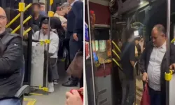 Halk otobüsünde skandal! Herkesin içinde tuvaletini yaptı