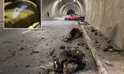 Zonguldak’ta tünelde feci kaza: Hız kadranı her şeyi gösterdi!