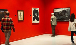 Öğretmenlerden “Zamanın Renkleri” Sergisine Yoğun İlgi