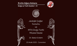 Jeolojik çağlara yolculuk: Evrim Ağacı Ankara’dan sunum ve müze gezisi