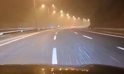 TEM Otoyolu’nun Bolu geçişinde kar yağışı etkisini artırdı