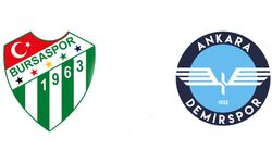 Bursaspor’dan Ankara Demirspor’a dört gollü darbe!