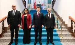 DEM Parti İmralı heyeti Adalet Bakanı Yılmaz Tunç’u ziyaret etti