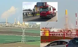 Silivri’de doğal gaz tesisinde yangın paniği! Bölge tahliye edildi