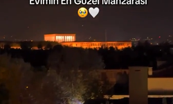 Ankara'da nadir görülen ev manzarası sosyal medyada beğeni topladı