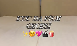 KYK yurdunda film gecesi! İki öğrencinin paylaşımı ilgi gördü