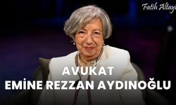 Emine Rezzan Aydınoğlu kimdir? Fatih Altaylı avukatı Rezzan kimdir?
