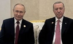 Erdoğan ile Putin Aşkabat’ta bir araya geldi