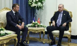 Cumhurbaşkanı Erdoğan, Macron ile görüştü: "Kalıcı barış için diplomasi şart"