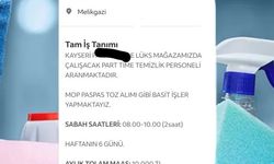 Kayseri’deki iş ilanı gündem oldu! 2 saatlik mesai, 10 bin TL maaş