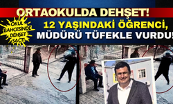 Okul bahçesinde dehşet: 12 yaşındaki öğrenci müdürü tüfekle vurdu!