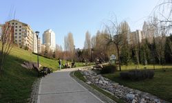 Ankara'nın ortasında gizli kalmış bir bahçe... Portakal Çiçeği Parkı büyülüyor