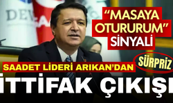 Saadet Partisi Cumhur İttifakı’na göz kırptı! Mahmut Arıkan’dan sürpriz çıkış!