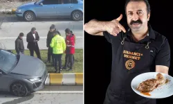 Şırdancı Mehmet’in kullandığı araç yayaya çarptı: Kadın ağır yaralandı