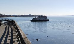 Ankara Mogan Gölü ışıl ışıl