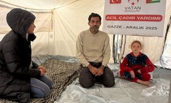 Vatan Sevdalıları Vakfı’ndan Gazze’ye 100 insani yardım çadırı