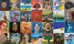 Yeni yıla özel sanat eseri hediyelikler bu sergide