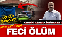 Zonguldak'ta acı olay: Tavuk çiftliğinde kendini astı!