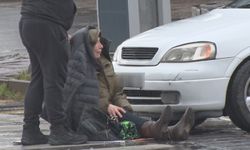 Ankara’da yaya geçidinde kaza: Otomobilin çarptığı kadın yaralandı