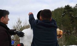 Kozan yaylalarında kar keyfi: Ortaya kartpostallık görüntüler çıktı