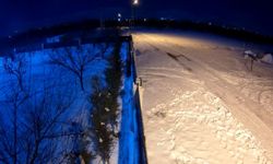 Malatya'ya meteor düştü! O anlar kamerada