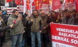 Ankara Emek ve Meslek Örgütlerinden Venezuela Protestosu