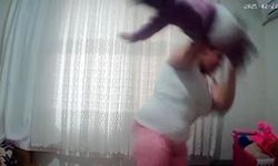 Eve gizli kamera yerleştiren baba hayatının şokunu yaşadı! 1 yaşındaki bebeği böyle darp etti!