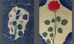 Devrim Güngör’ün “An-ı Seyyal” isimli ebru sergisi Krişna’da