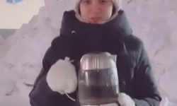 Rusya’da yapılan deney aşırı soğuğun gücünü gösterdi