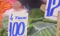 İzmir’de pazarda şok tablo! Salatalık taneyle satılıyor