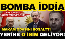 Erdoğan- Bahçeli zirvesi sonrası bomba iddia: Ali Yerlikaya makam odasını boşalttı, yerine o isim geliyor!