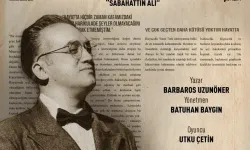 Sabahattin Ali’nin yaşamı sahnede: Utku Çetin’den çarpıcı performans