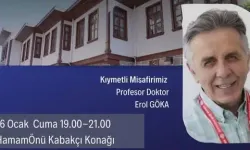 Prof. Dr. Erol Göka ASİLDER Kabakçı Konağı Söyleşilerine konuk olacak