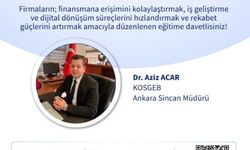 KOSGEB Bilgi Günü Ankara’da