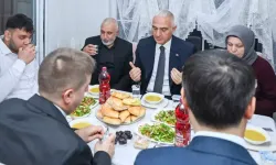 Bakan Mehmet Nuri Ersoy Kırıkkale’de iftar sofrasına konuk oldu