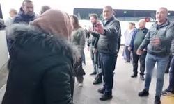 AŞTİ’de gergin anlar! Görüntü almak isteyen gazeteciye müdahale