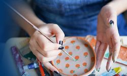 Ankara’da minik ellerden büyük tasarımlar: Çocuklar porselen tabak boyayacak