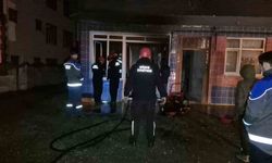 Düzce’de ısınmak için yakılan ateş yangına yol açtı