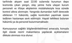 Hendek Kadın Açık Ceza İnfaz Kurumu’nda yangın: 11 hükümlü hastaneye kaldırıldı