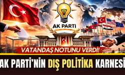 Anket sonuçları açıklandı: AK Parti’nin dış politika notu belli oldu
