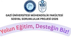 Gazi Üniversitesi Mühendislik Fakültesi’nden sosyal sorumluluk projesi: “Yolun eğitim, desteğin biz!”