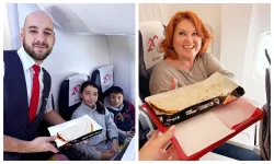 Her yirmi yolcudan biri gökyüzünde lahmacun keyfi yapmak istiyor