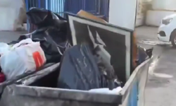 Burası Cumhuriyet'in başkenti... Ankara'da çöp konteynerinden Atatürk portresi çıktı!