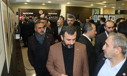 HAKSİAD Ankara Şubesi’nden TBMM’deki “Gazze” sergisine ziyaret