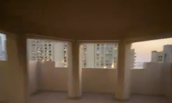 Dubai’de füze paniği! O anlar terastan kaydedildi