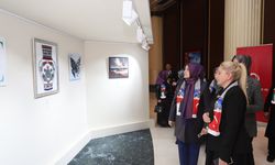 Şehit yakınlarından Gazze'ye anlamlı mesaj: "Sessiz Çığlıklar" sergisi Ankara'da açıldı